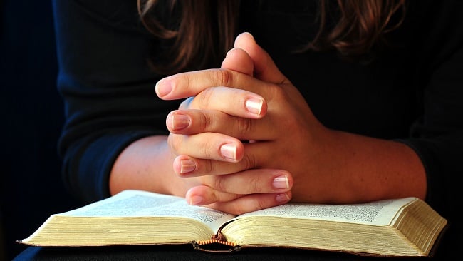 Praying_the_Promises_of_Jesus_-_Bigstock_image